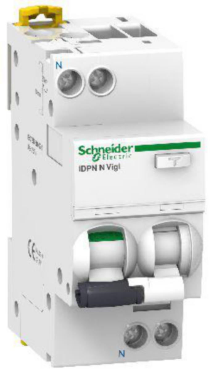 Personskyddsautomat Schneider Electric Acti 9 IDPN - PERSONSKYDDSBRYTARE ACTI9 IDPN RCBO 2B10 30mA A 6kA