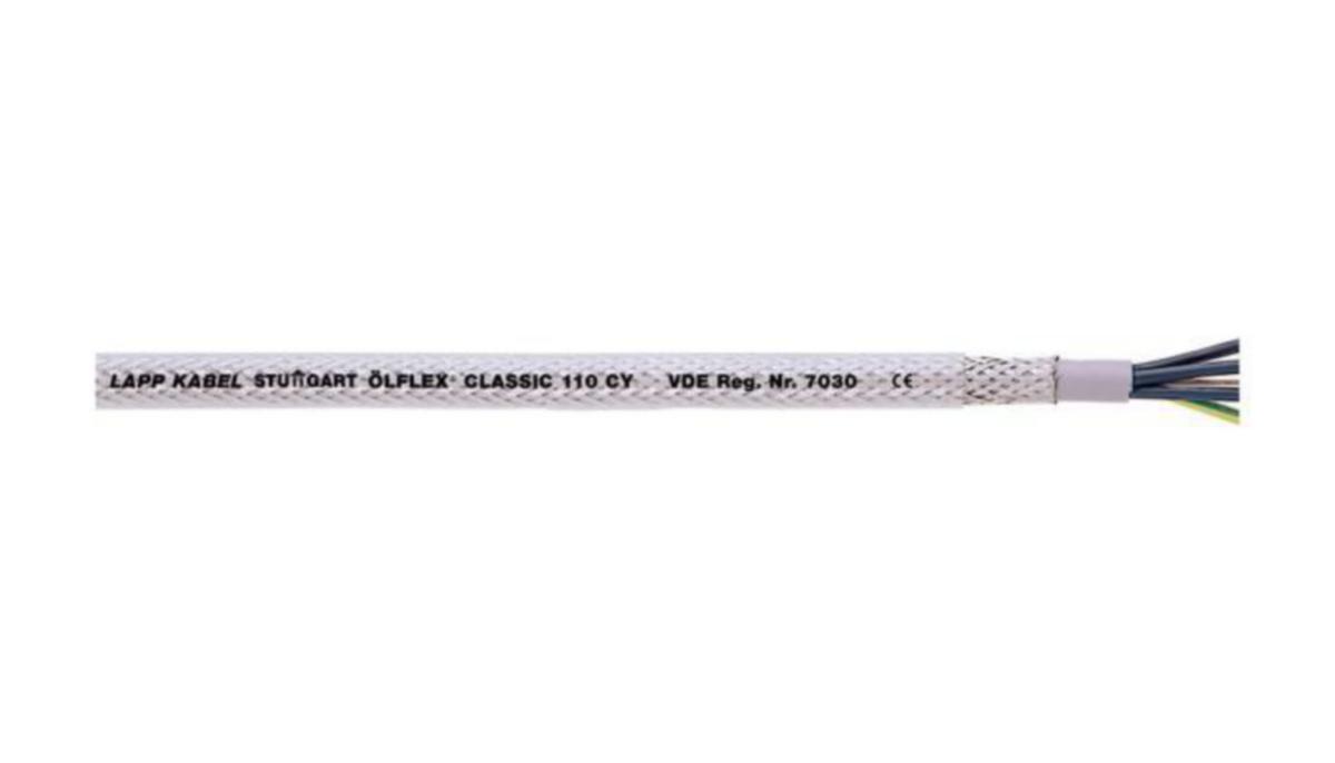 Styr- och maskinkabel PVC ÖLFLEX Classic 110 CY, EMC, Lapp - STYRKABEL LAPP KABEL ÖLFLEX CLASSIC 110 CY 2X0.75 K