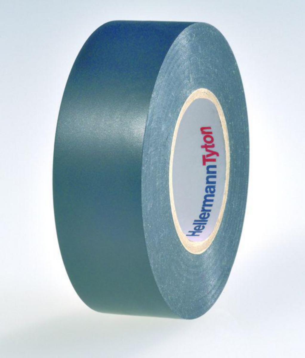 Eltejp vinyl HellermannTyton HelaTape Flex 15 19mm - ELTEJP VINYL HELLERMANN HTAPE-FLEX15-19mm x20m SVART