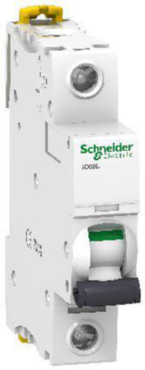 Minibrytare Schneider Electric Acti 9 K-karakteristik 1-pol 25kA - DVÄRGBRYTARE ACTI9 IC60L 1P K10A 25kA