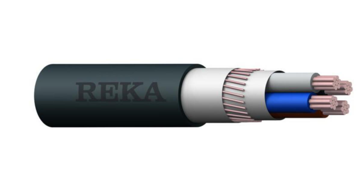 Kopparkraftkabel Reka MCMK Eca - KOPPARJORDKABEL REKA MCMK 4x25/16 Eca K1000