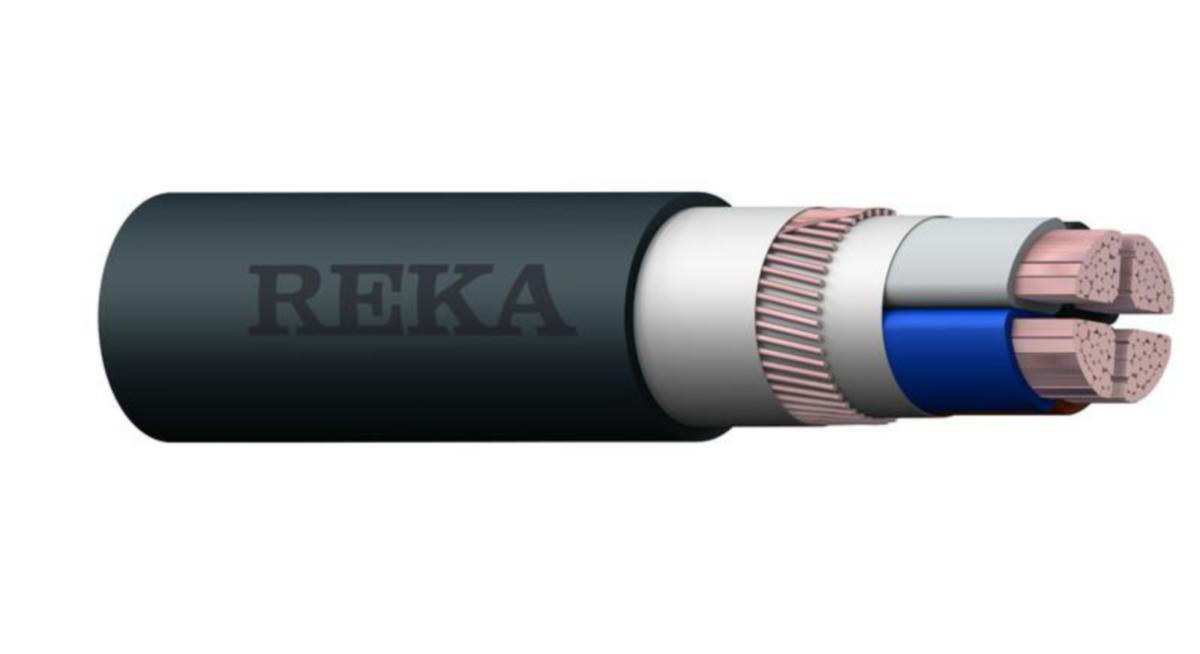 Kopparkraftkabel Reka MCMK Eca - KOPPARJORDKABEL REKA MCMK 4x120/70 Eca K500