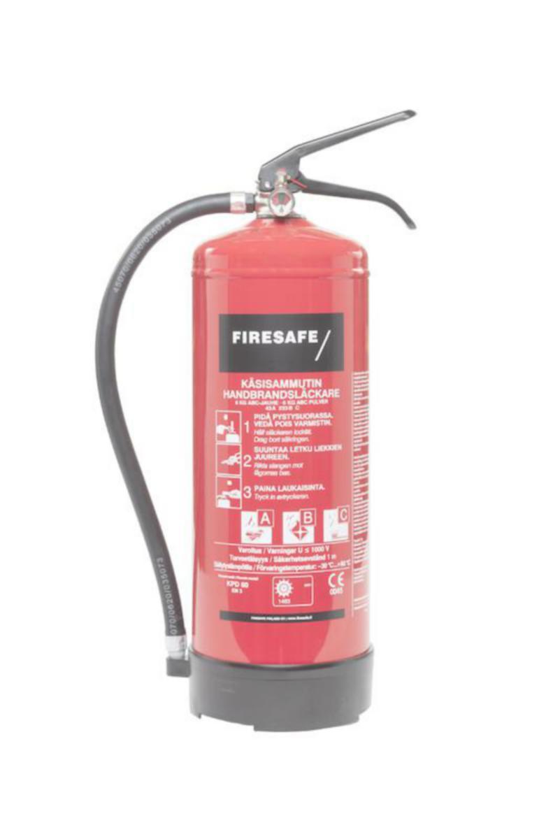 Pulversläckare Kidde 6KG 43A 233B C KPD60 - PULVER SLÄCKARE EURO-SISU 6 KG 43A 233B C KPD 60