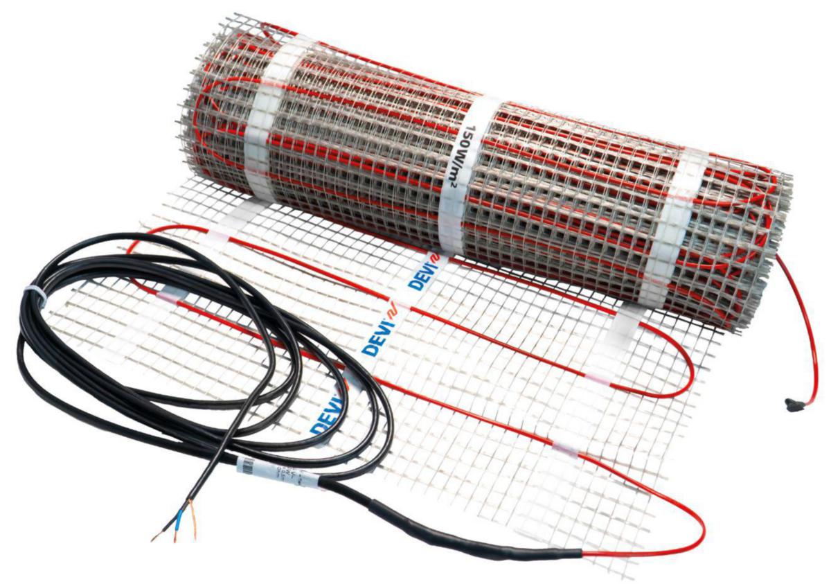 Värmekabelmatta DEVImat™ 150 (DTIF-150) - VÄRMEKABELMATTA DEVIMAT 150 75W 230V 0.5x1m