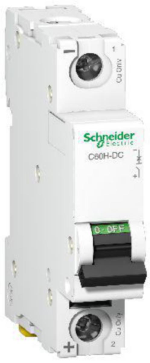 Minibrytare Acti9 C60H DC - DVÄRGBRYTARE ACTI9 C60H DC 1P C2A