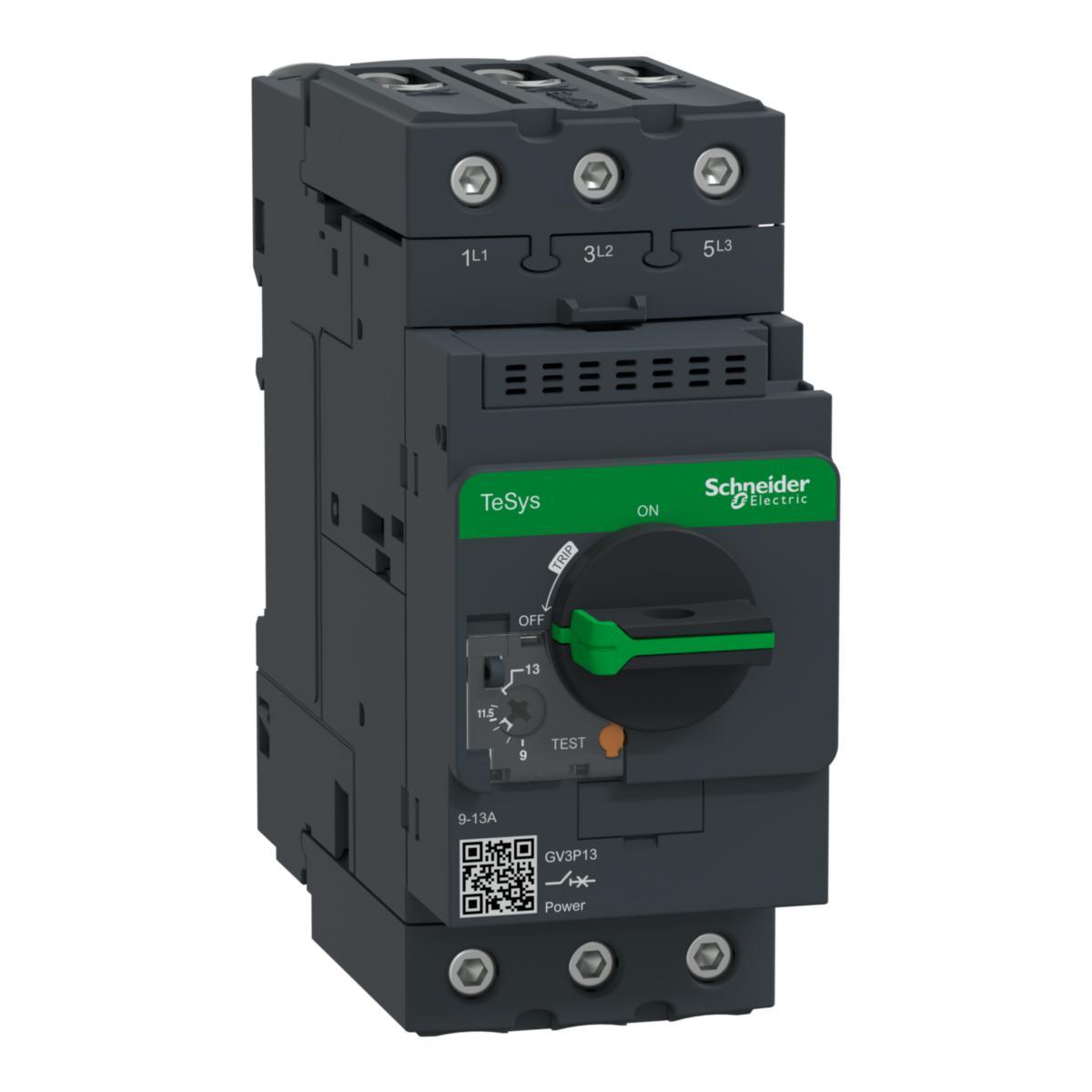 Motorskyddsbrytare Schneider Electric TeSys GV3P - MOTORSKYDDSBRYTARE TESYS GV3P13 9-13A