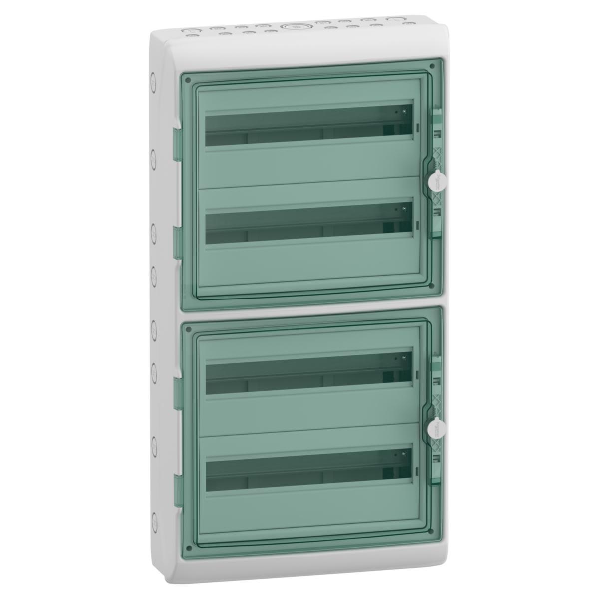 Modulkapsling ytmontage PS Schneider Electric Kaedra - MODULKAPSLING YTMONTAGE PS KAEDRA 18 MOD 4RAD IP65