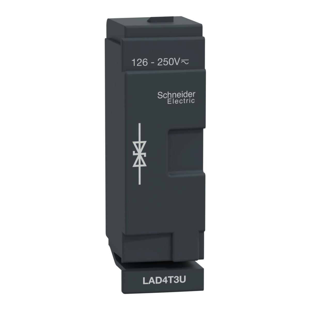 Störningsskydd frihjulsdiod Schneider Electric TeSys - DIODSKYDD SPOLE SUPPRESS DIODE 250V D**A