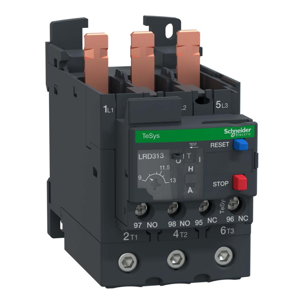 Överströmsrelä Schneider Electric TeSys LRD LK5 ja LK10 - ÖVERLASTSERELÄ TESYS ÖVERLASTRELÄ CL10A 9-13A