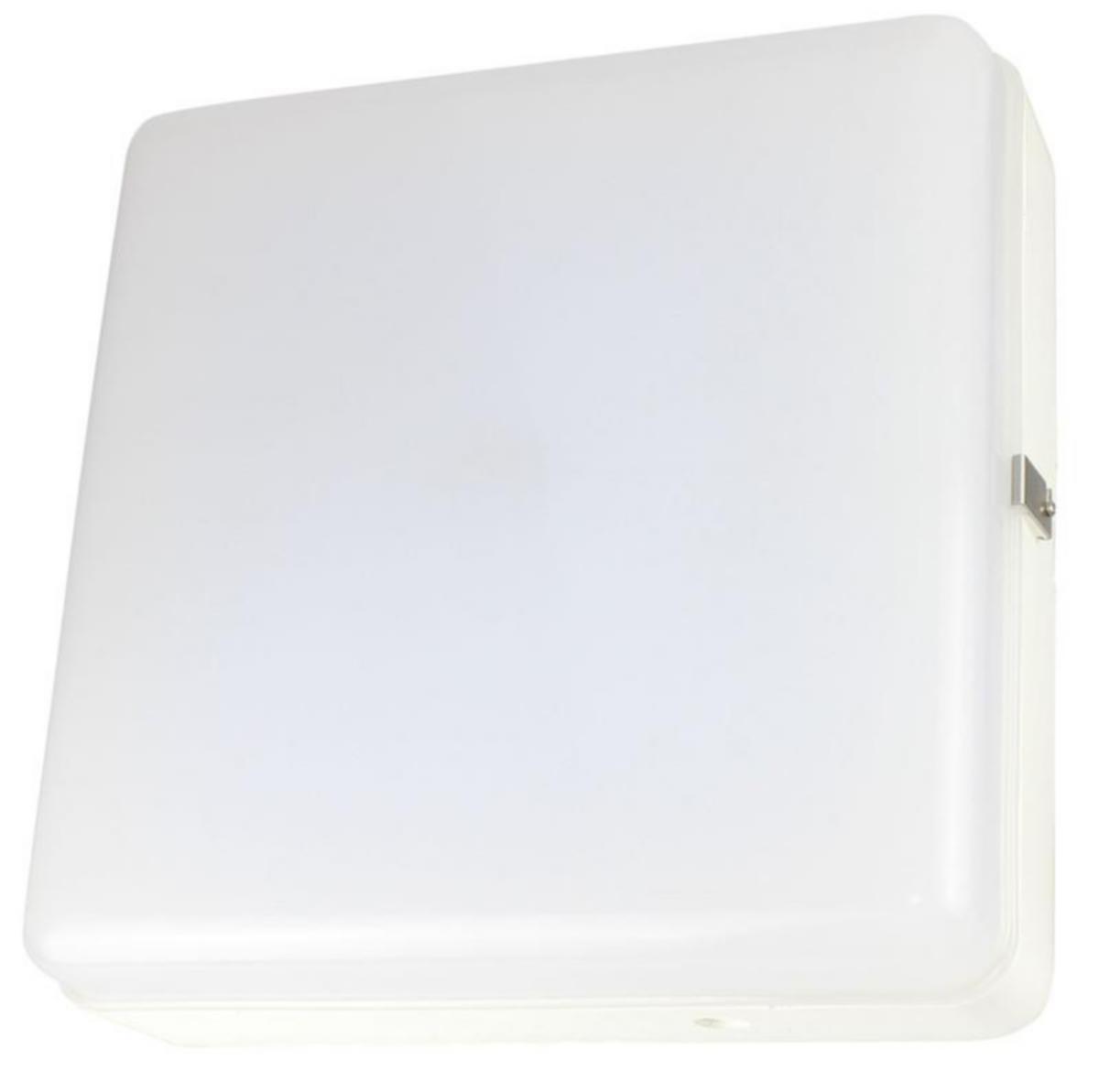 Nummerbelysning Airam Noppa LED - Nummerarmatur Noppa Flat IP65 IK10 12W/840 PCO WH