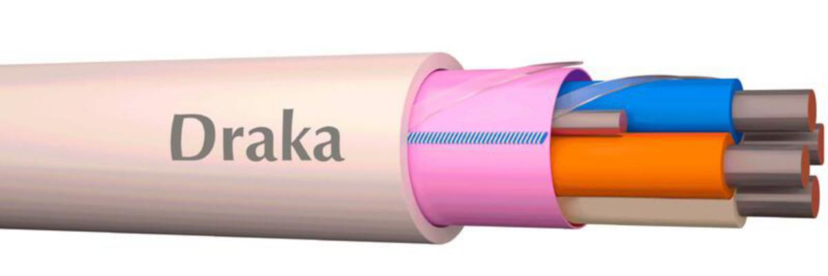 Automationskabel Draka Lonak - AUTOMATIONSKABEL DRAKA LONAK 2x2x0.65 GRÅ T1000